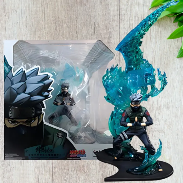 BANDAI Kakashi Hatake Figuarts Zero Naruto Sasuke Uchiha And Hinata RELATION Cyan Scale Figures-2