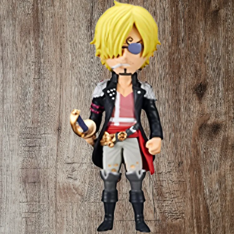 BANPRESTO Sanji Glasses Factory Wcf One Piece World Collection 1 Bonus Gifts 7cm-2
