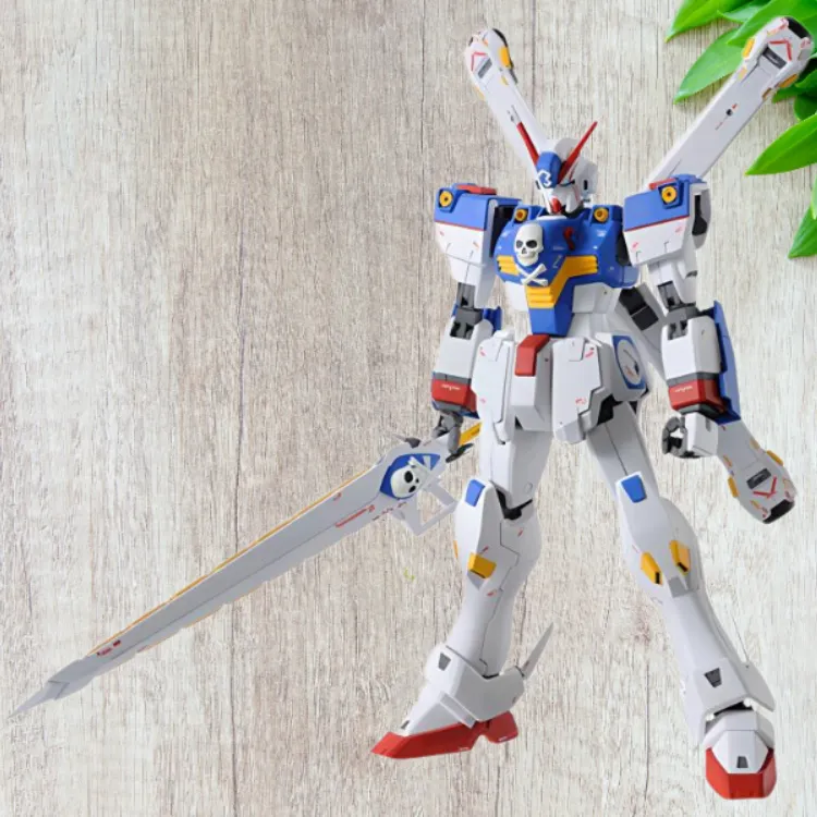 BANDAI PB Limited MG 1/100 Crossbone Gundam X3 KA Version Gundam 18cm Hobby Model-1