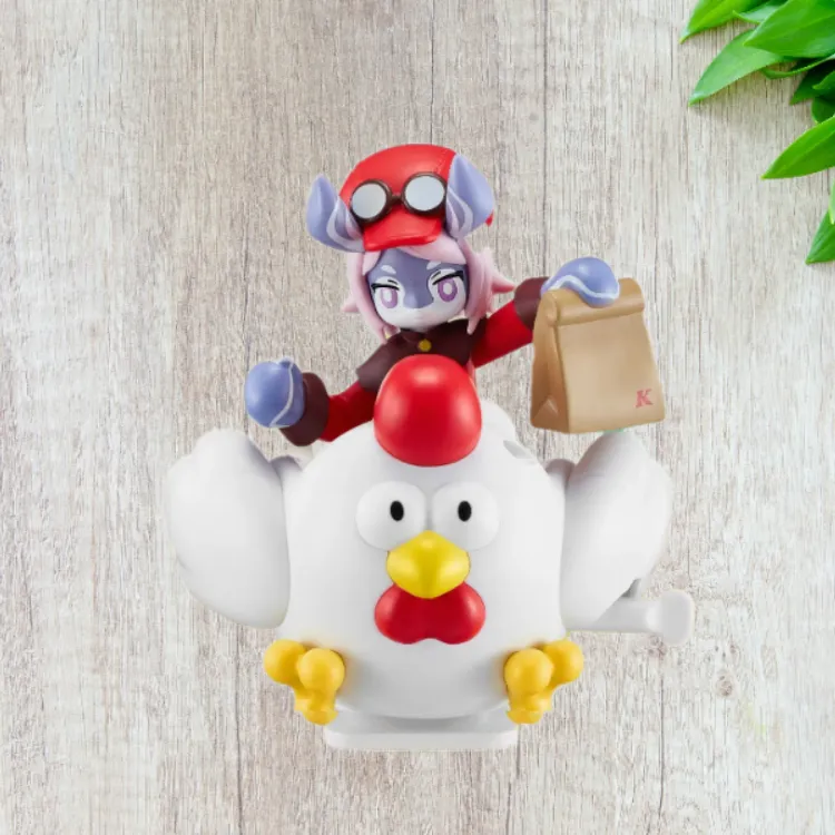 KFC x GenShin Meiluxin Delicious Kingdom Chibi Figures Small Size-1