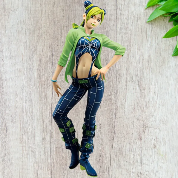 BANPRESTO Jolyne Cujoh Glass Factory Ichiban Kuji JoJo's Wonder Adventure Stone Ocean Final Reward Bonus Gifts 24cm-1