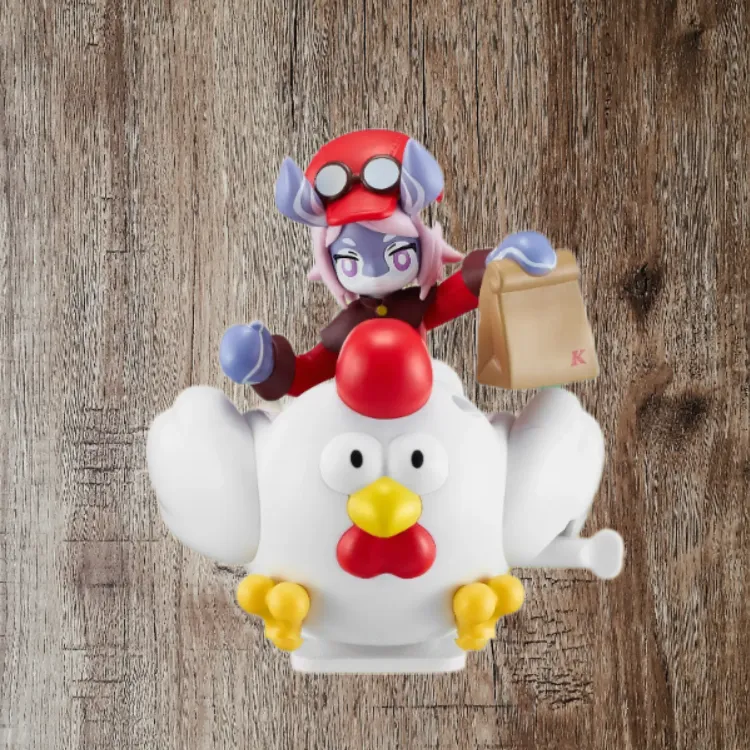 KFC x GenShin Meiluxin Delicious Kingdom Chibi Figures Small Size-2