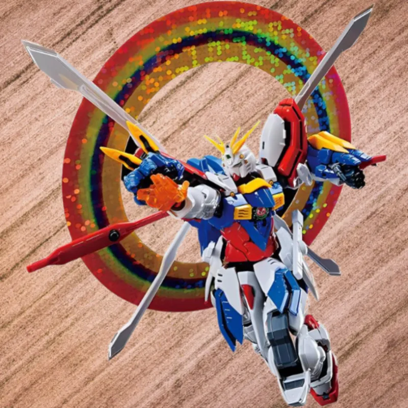 BANDAI HIRM Mobile Suit Gundam G Gundam GF13 017NJII God Gundam Model Kits-3