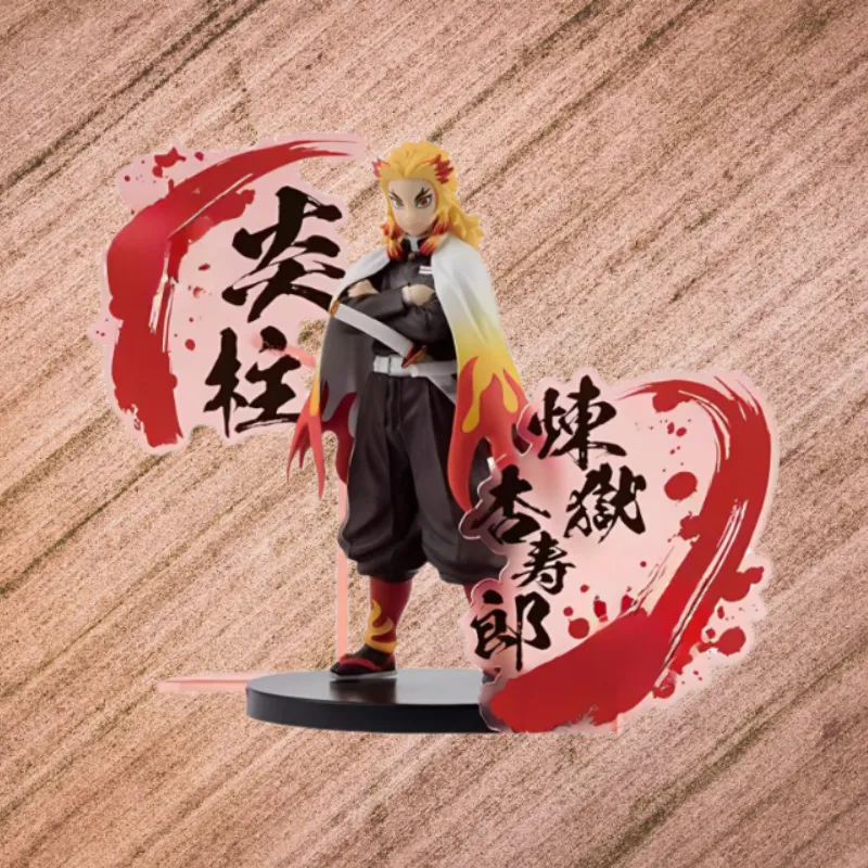 BANPRESTO Kyojuro Rengoku Demon Slayer Kimetsu No Yaiba, Tanjiro Kamado A Set EX Bonus Gifts 17cm-3