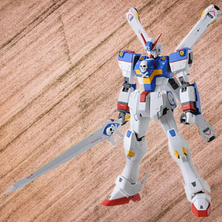 BANDAI PB Limited MG 1/100 Crossbone Gundam X3 KA Version Gundam 18cm Hobby Model-3