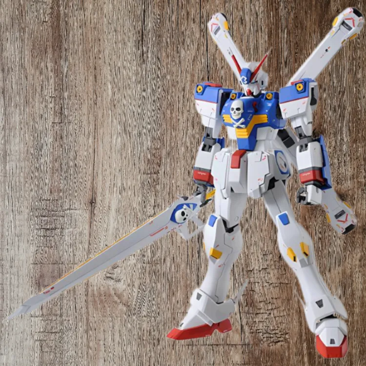 BANDAI PB Limited MG 1/100 Crossbone Gundam X3 KA Version Gundam 18cm Hobby Model-2