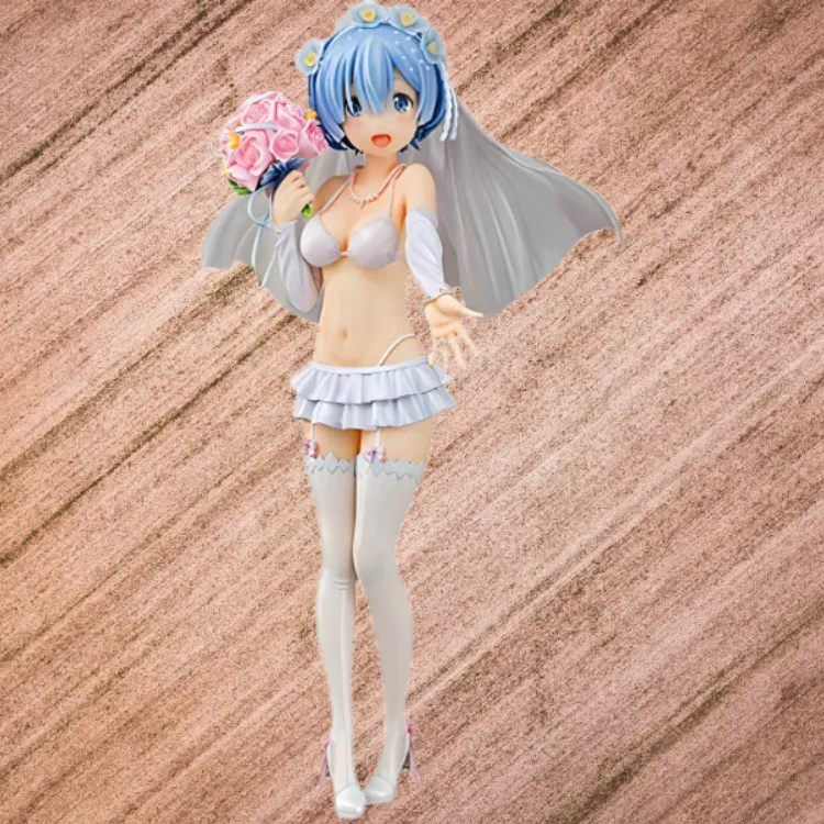 Phat！ Rem Phat! Re Zero Starting Life In Another World, Rem, Wedding Dress Ver Scale Figures-4