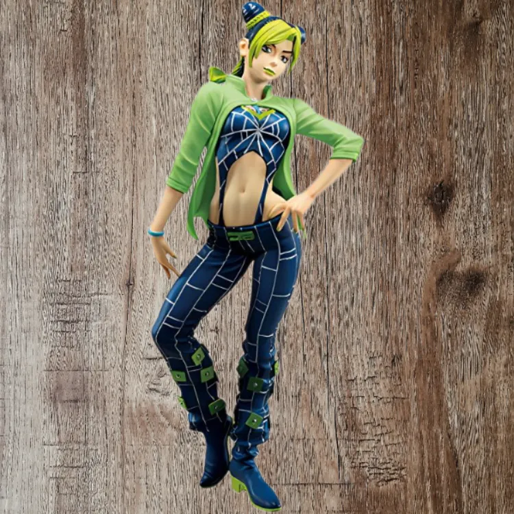 BANPRESTO Jolyne Cujoh Glass Factory Ichiban Kuji JoJo's Wonder Adventure Stone Ocean Final Reward Bonus Gifts 24cm-2