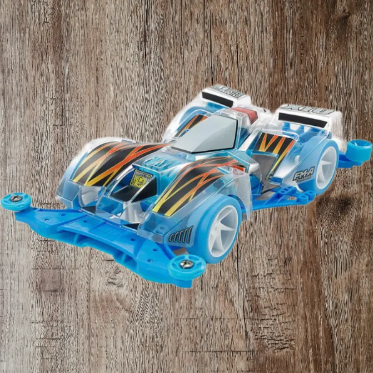 Tamiya Mini 4WD Gun Blaster Xto Light Blue Special Edition Light Blue Model Kits 3.8cm-3