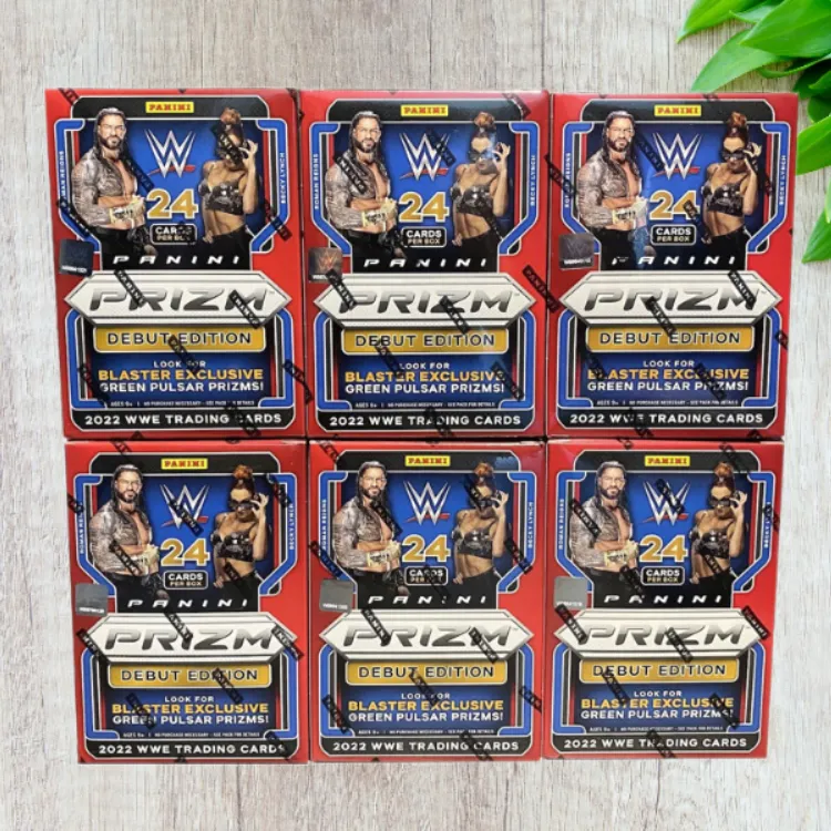 PANINI 2022 PANINI Prizm Wwe Wrestling Blaster Box 8x Lot-2