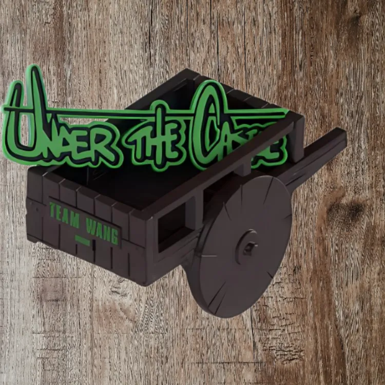 TEAM WANG Design UTC24 TROLLY MAGNET Cart Magnet Anime / Games Fridge Magnets-3
