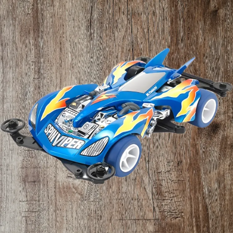 Tamiya 1/32 Mini 4WD Spin Viper Pearl Blue Special Edition VS Chassis Model Kits-3