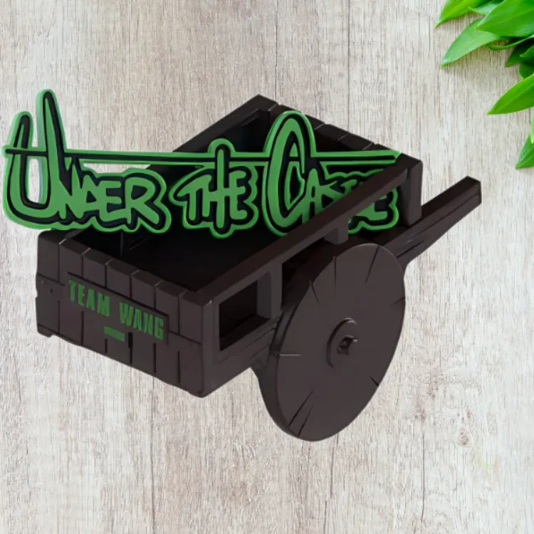 TEAM WANG Design UTC24 TROLLY MAGNET Cart Magnet Anime / Games Fridge Magnets-2