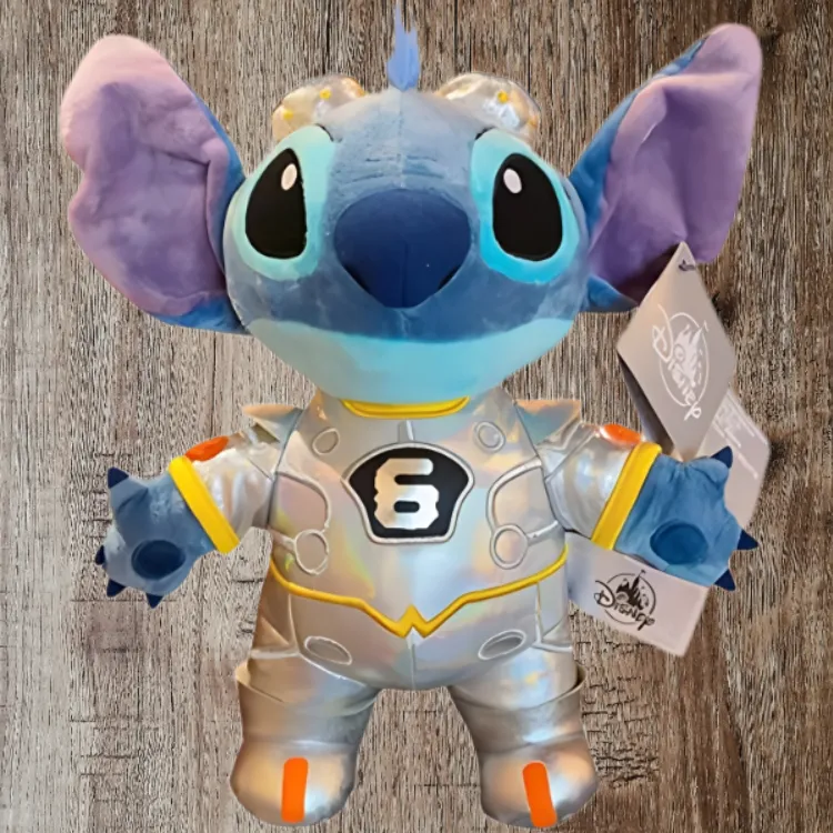 Disney Stitch Six Anniversary Dolls Plush Doll Trumpets High Shanghai Disney-2