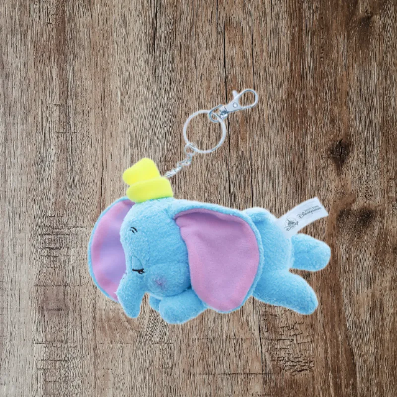 Disney Dumbo Keychain Dolls Plush Pendant Trumpets High-2