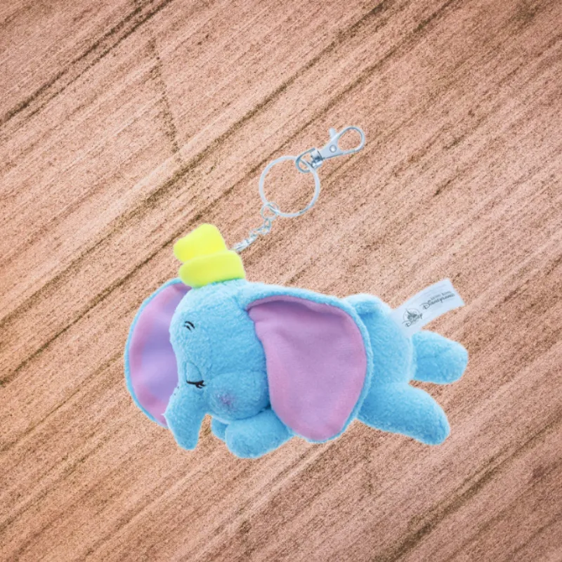 Disney Dumbo Keychain Dolls Plush Pendant Trumpets High-3