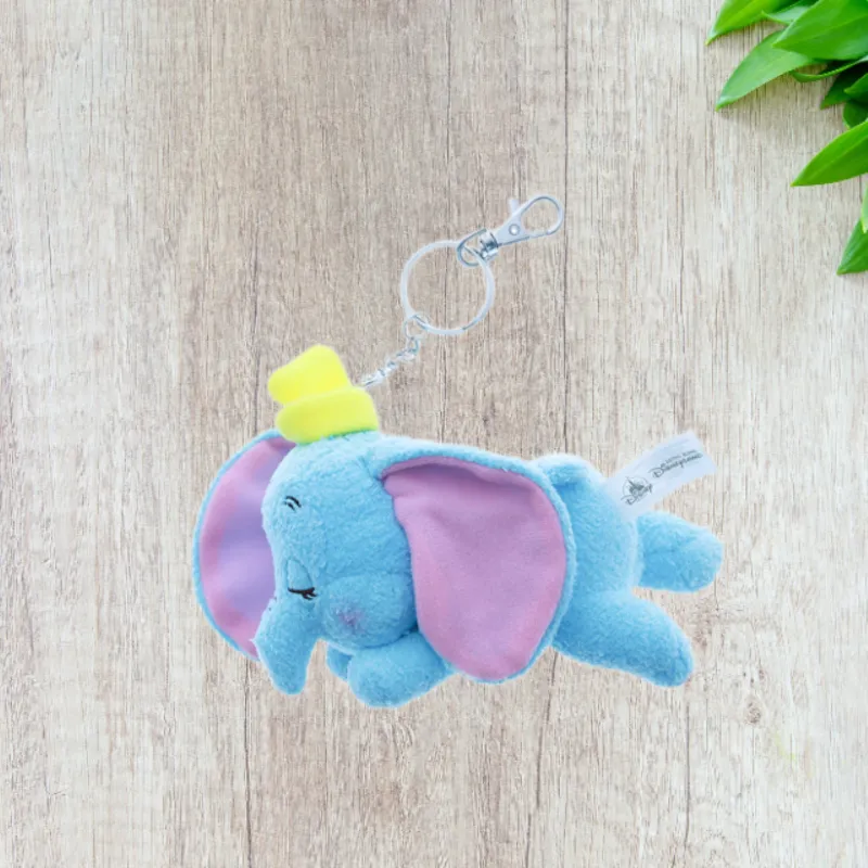 Disney Dumbo Keychain Dolls Plush Pendant Trumpets High-1
