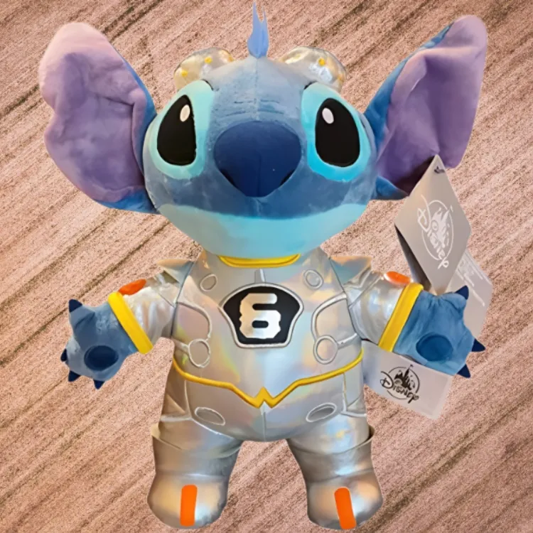 Disney Stitch Six Anniversary Dolls Plush Doll Trumpets High Shanghai Disney-3
