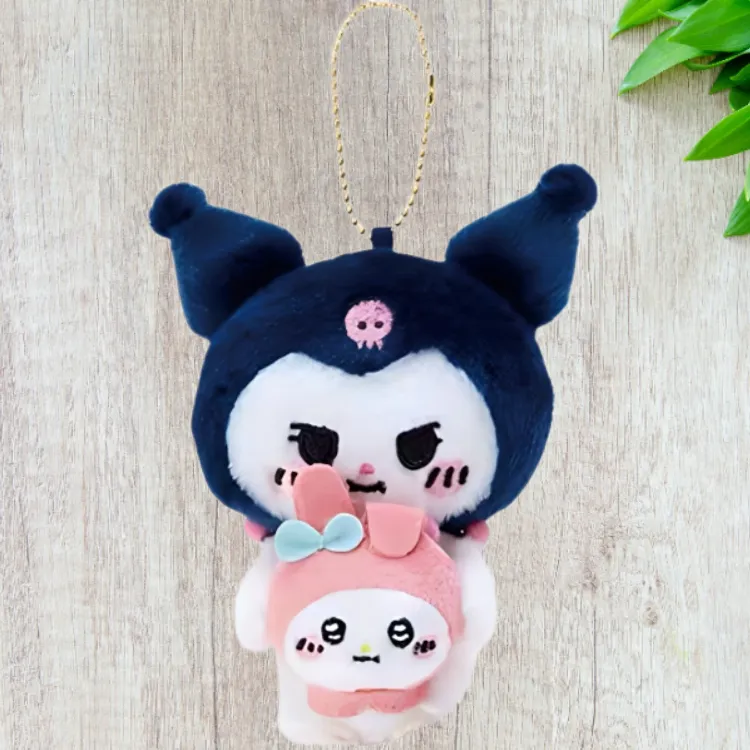 Sanrio My Melody Bean Eyes Dolls Plush Pendant Trumpets High-1