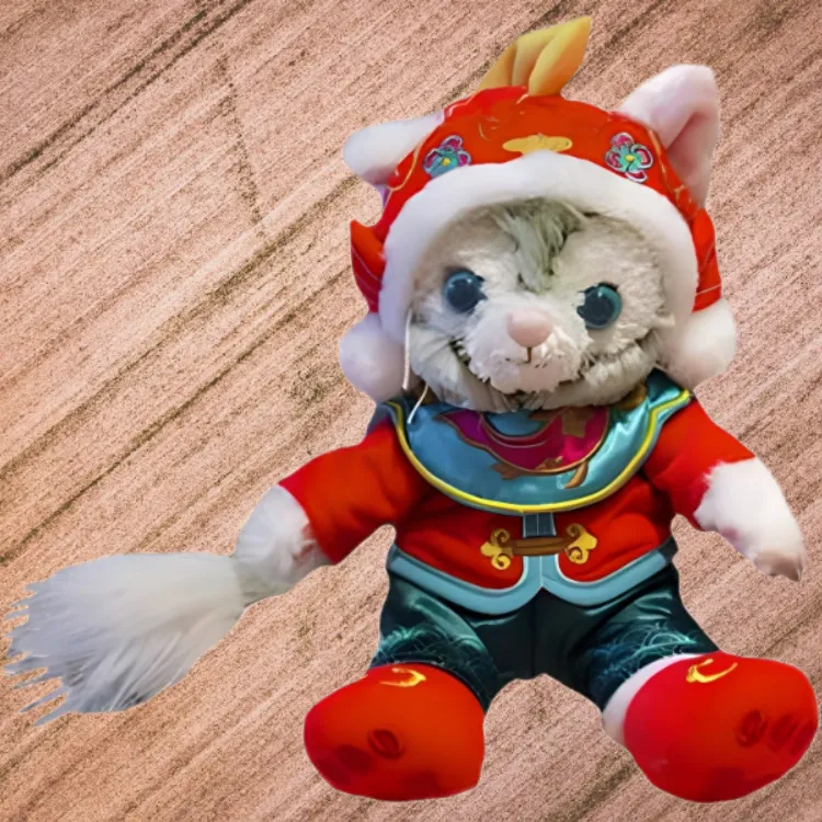 Disney 2021 Spring Festival Dolls Plush Doll Small Size Tall Shanghai Disney-3