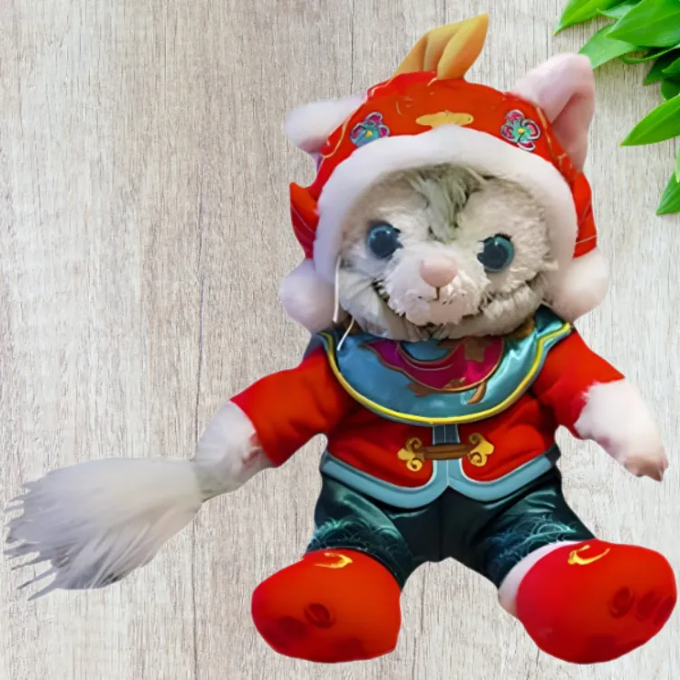 Disney 2021 Spring Festival Dolls Plush Doll Small Size Tall Shanghai Disney-1