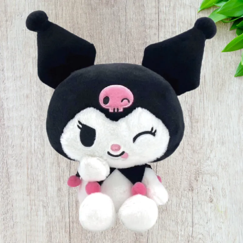 Sanrio Kuromi Licking Tongue Dolls Plush Doll Trumpets High-1