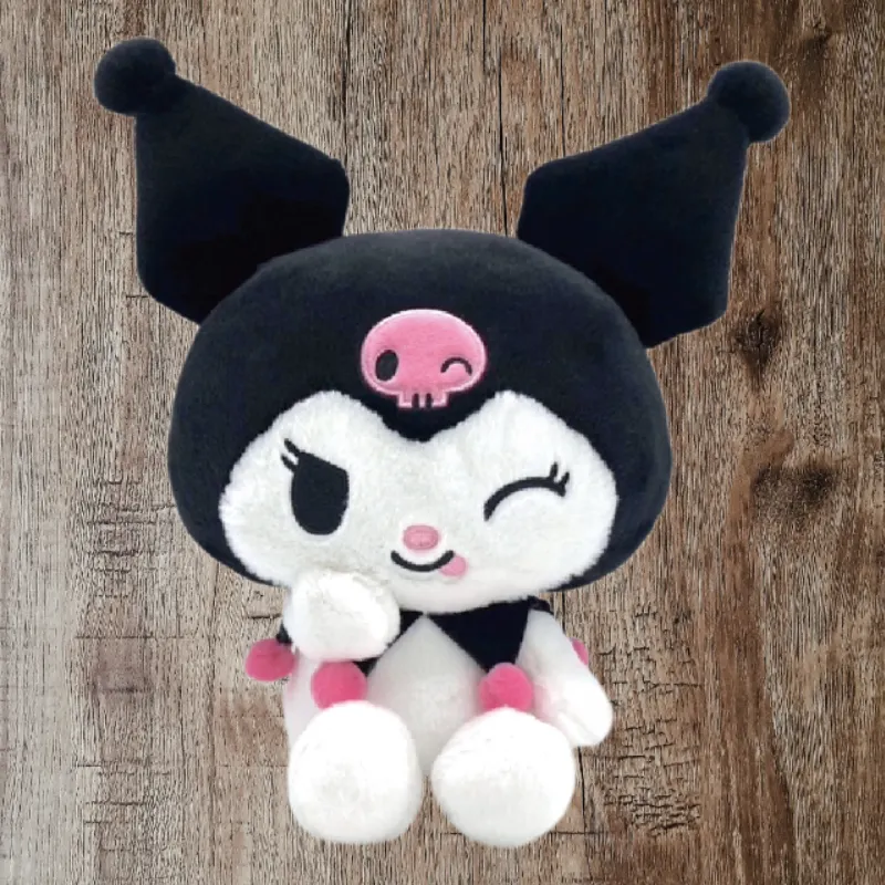 Sanrio Kuromi Licking Tongue Dolls Plush Doll Trumpets High-2
