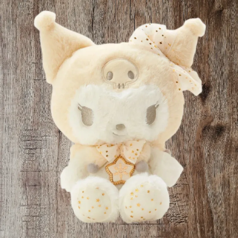 Sanrio Kuromi White Winter Collection Dolls Plush Doll 22cm Height-4