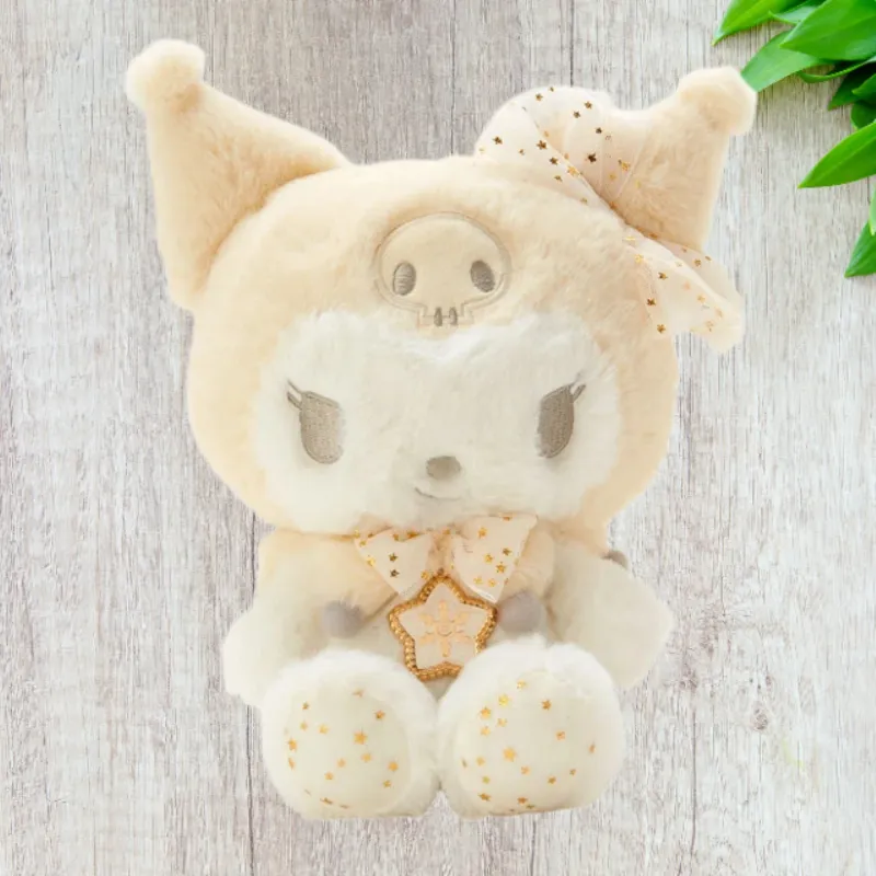 Sanrio Kuromi White Winter Collection Dolls Plush Doll 22cm Height-3