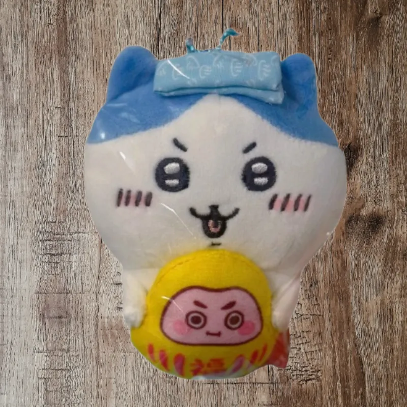 Chiikawa Hachiware Damo Blessing Dolls Plush Pendant Small Size Tall-3