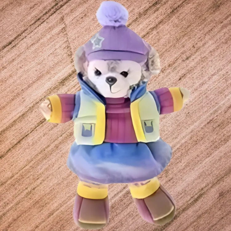 Disney 2022 Winter Day Collection ShellieMay Dolls Plush Pendant Hong Kong Disney-3
