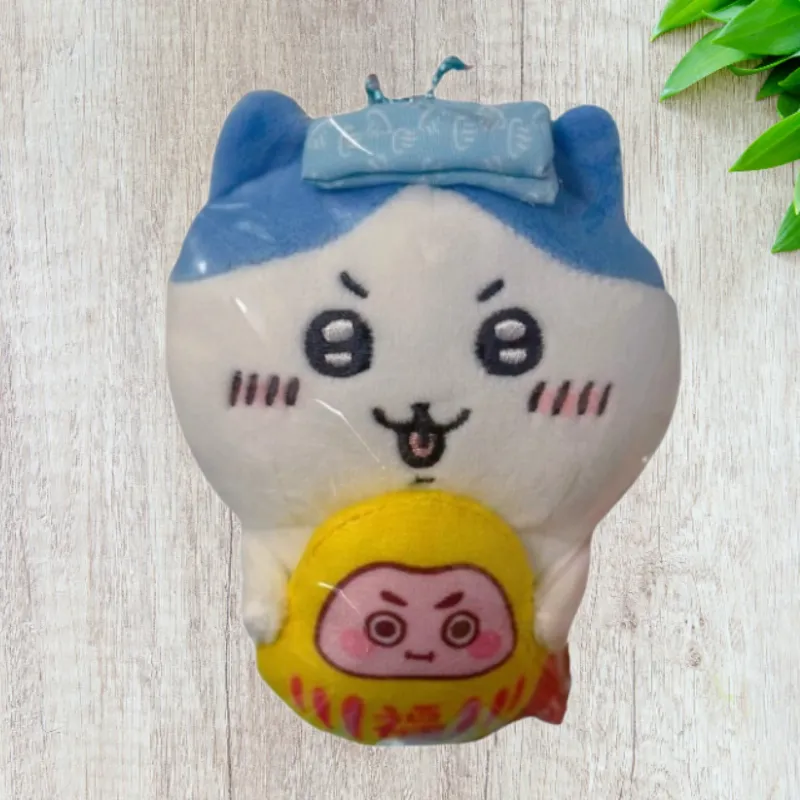 Chiikawa Hachiware Damo Blessing Dolls Plush Pendant Small Size Tall-2