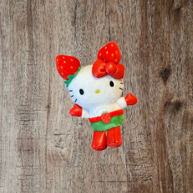 Sanrio Hello Kitty 50th Anniversary Limited Edition Pendant Dolls Plush Pendant Small Size Tall-2