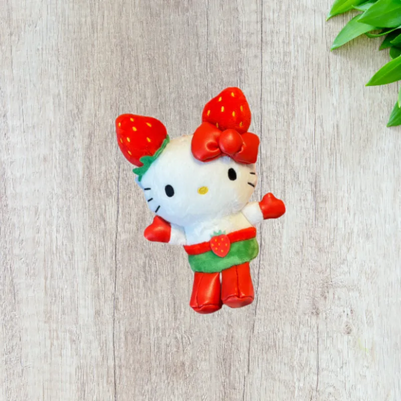 Sanrio Hello Kitty 50th Anniversary Limited Edition Pendant Dolls Plush Pendant Small Size Tall-1