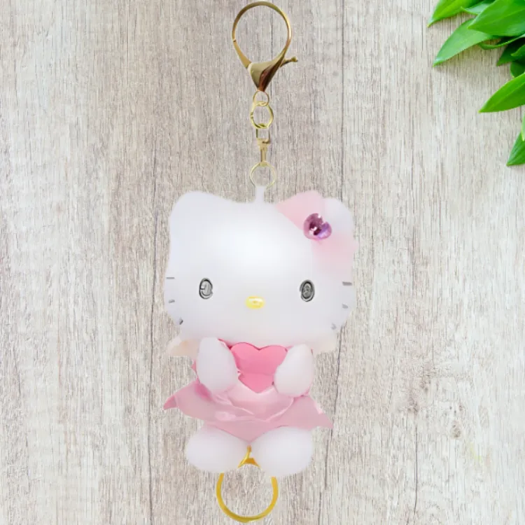 Sanrio Cupid Angel Collection Hello Kitty Dolls Plush Pendant Small Size Tall-2