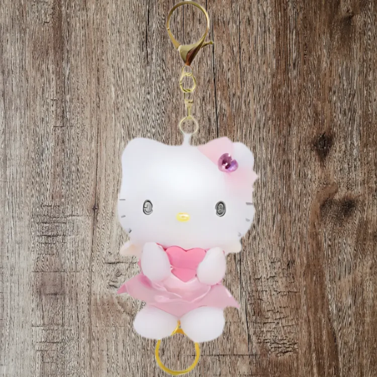 Sanrio Cupid Angel Collection Hello Kitty Dolls Plush Pendant Small Size Tall-3