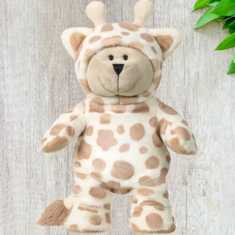 Starbucks Giraffe Costume For Teddiursa Dolls Plush Doll Small Size Tall-1