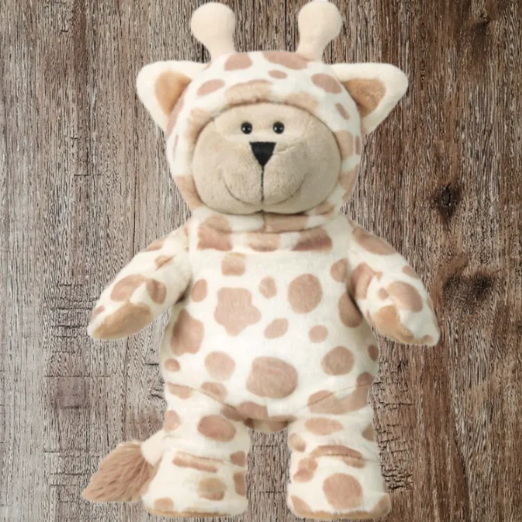 Starbucks Giraffe Costume For Teddiursa Dolls Plush Doll Small Size Tall-2