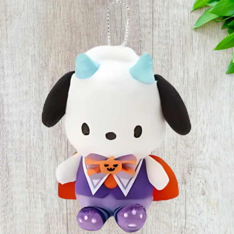 Sanrio Halloween Collection Dark Blue Dolls Plush Doll 14cm Height-2