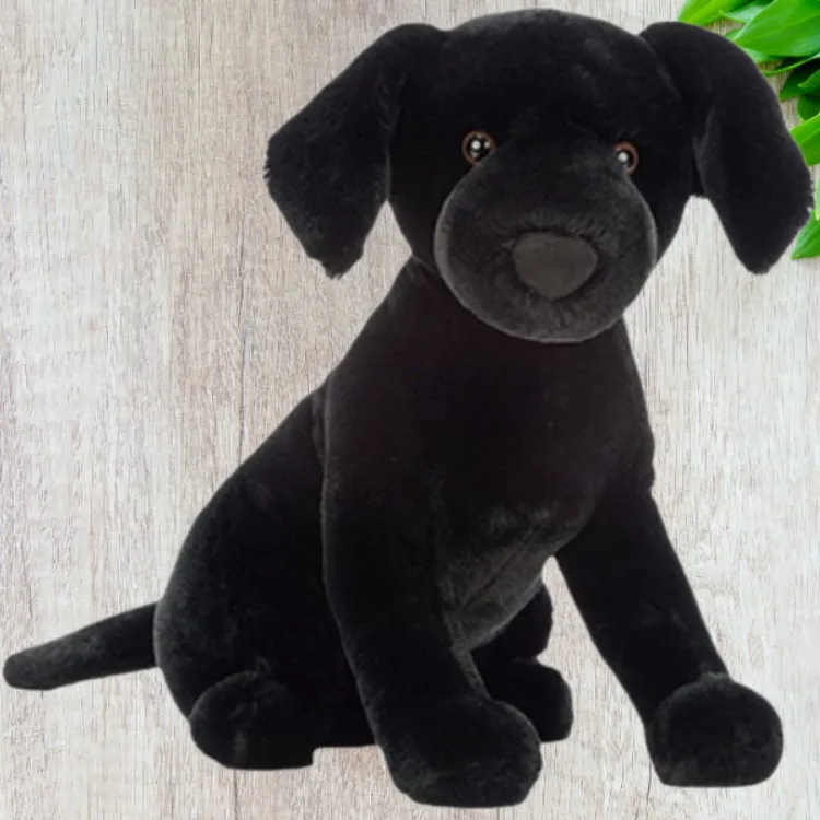 JELLYCAT Pippa Black Labrador Plush Toy-3