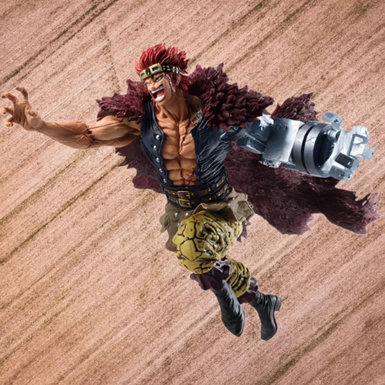 BANDAI Ichibansho One Piece Dynamism Of Ha Eustass Kid Action Figure Red-3