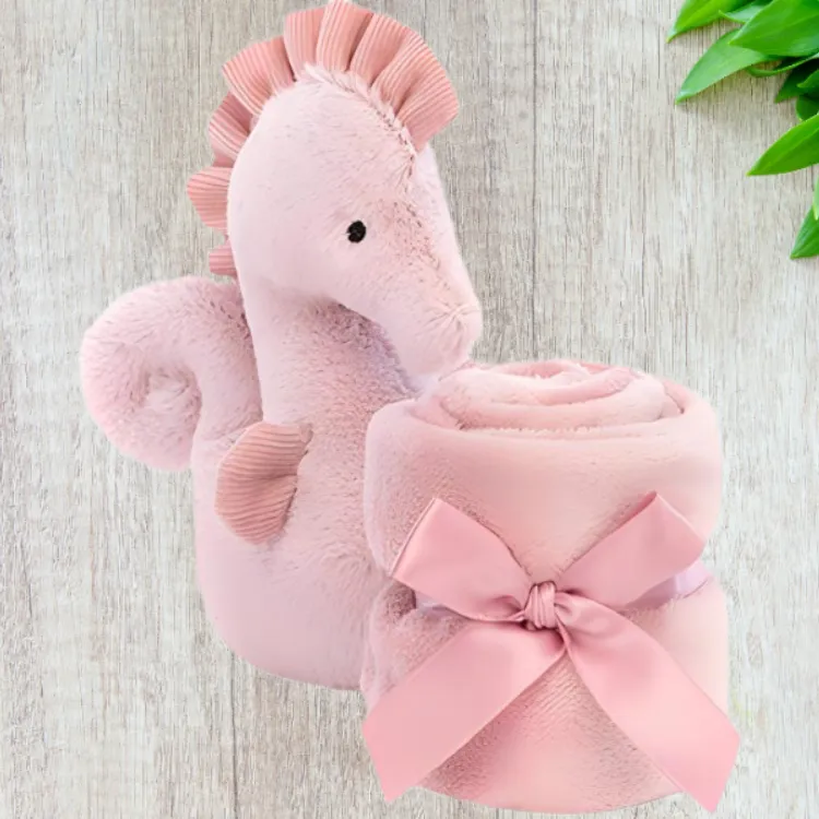 JELLYCAT Sienna Seahorse Soother-2
