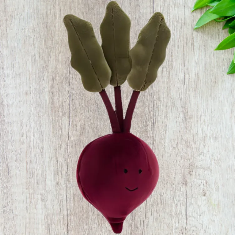 JELLYCAT Gourmet Collection Vegetable Playful Sweet Vegetables Dolls Plush Doll 22cm Height In Sitting Posture-3