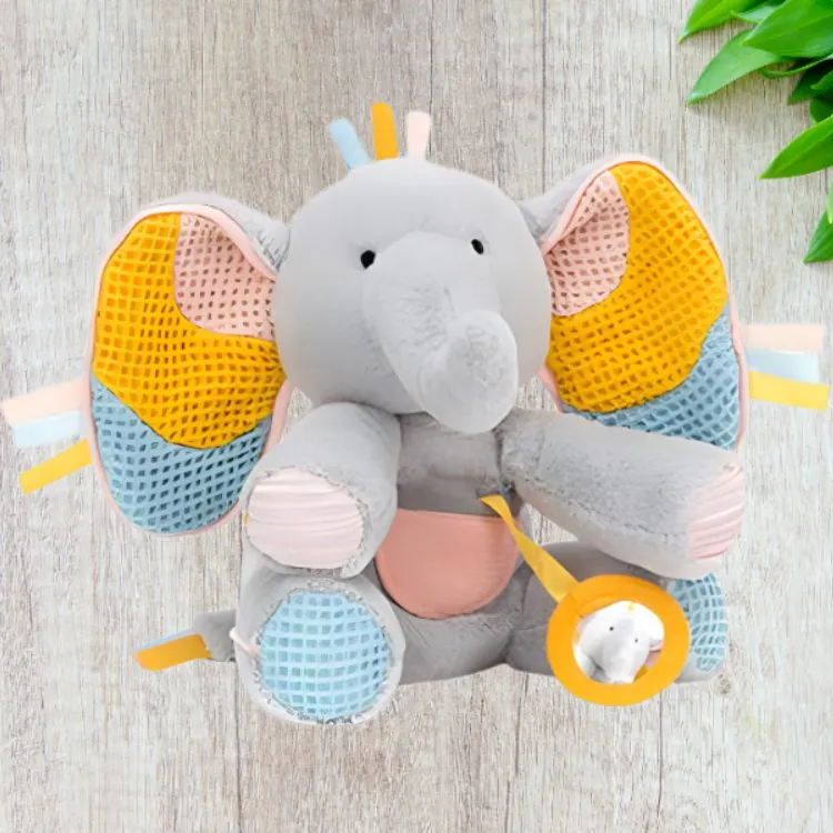 JELLYCAT Jungle Animal Collection Pikachu Dumbo Dolls Plush Doll 16cm High-3