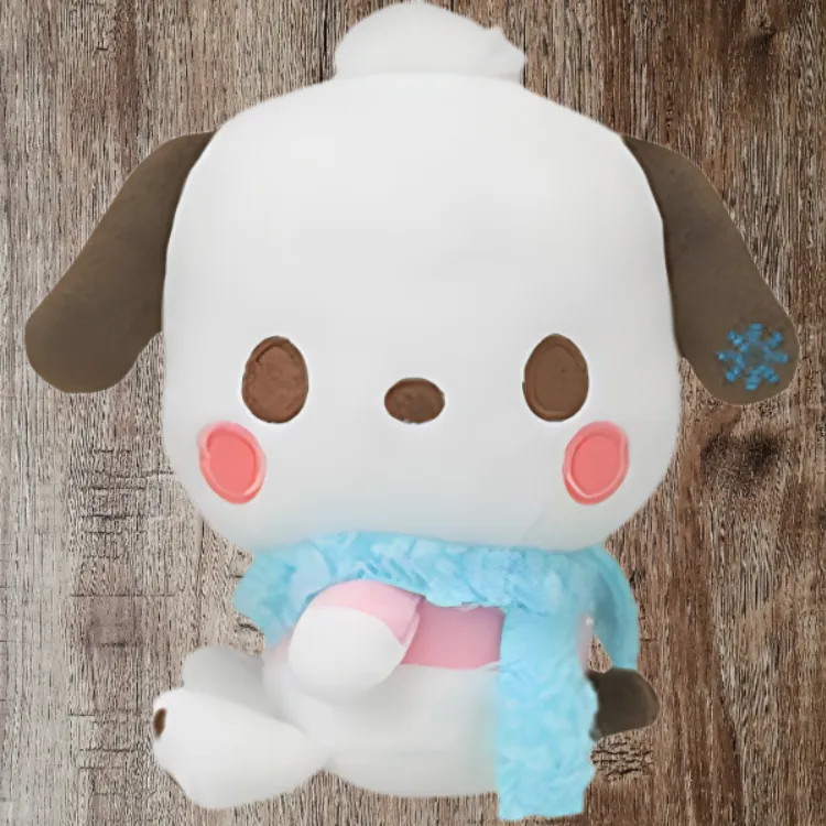 SEGA Scarf Collection Pochacco Dolls Plush Pendant 16cm High-2