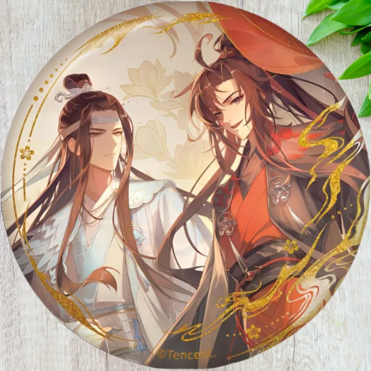 GUANGBO x MODAOZUSHI Tinplate 150mm Extra Large, Instant Noodle Badge Badges-2