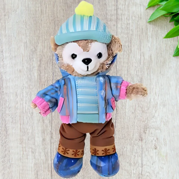 Disney Duffy Bear Christmas Design Dolls Plush Doll-1