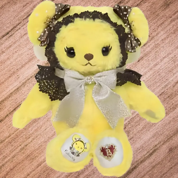 BABY Rabbit Bear Fukuoka Bee Dolls Plush Doll-3