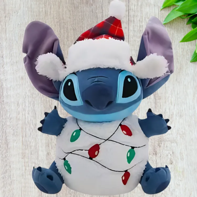 Disney Christmas Stitch Dolls Plush Doll Hong Kong Disney-1