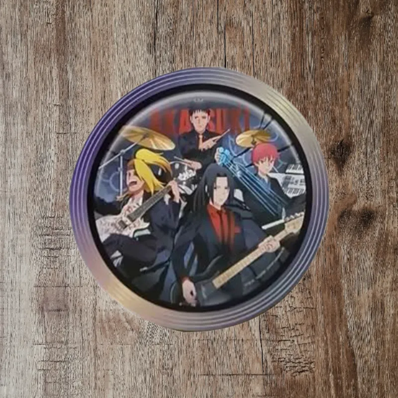 KAYOU Naruto/Gaara, Naruto/Shikamaru Nara Naruto Tinplate Badge The Live Collection Card Game-2